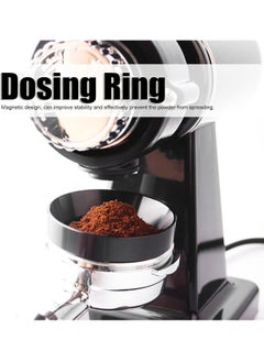 Generic "51mm Coffee Distribution Ring with Magnet – Strong Stability & Precise Brewing in an Attractive Black Color"  - Image 4