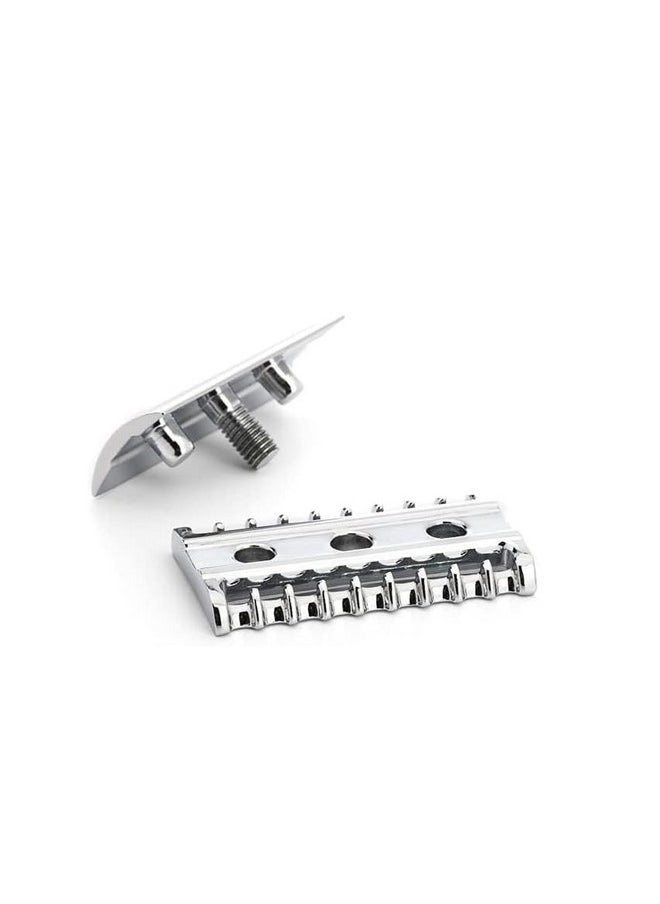 Muhle - Grande R41 Double Edge Safety Razor (Open Comb) | Perfect For Everyday Use | Barbershop Quality Close Smooth Shave | Luxury Razor For Men - Image 1