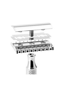 Muhle Grande R41 Double Edge Safety Razor (Open Comb) | Perfect For Everyday Use | Barbershop Quality Close Smooth Shave | Luxury Razor For Men  - Image 4