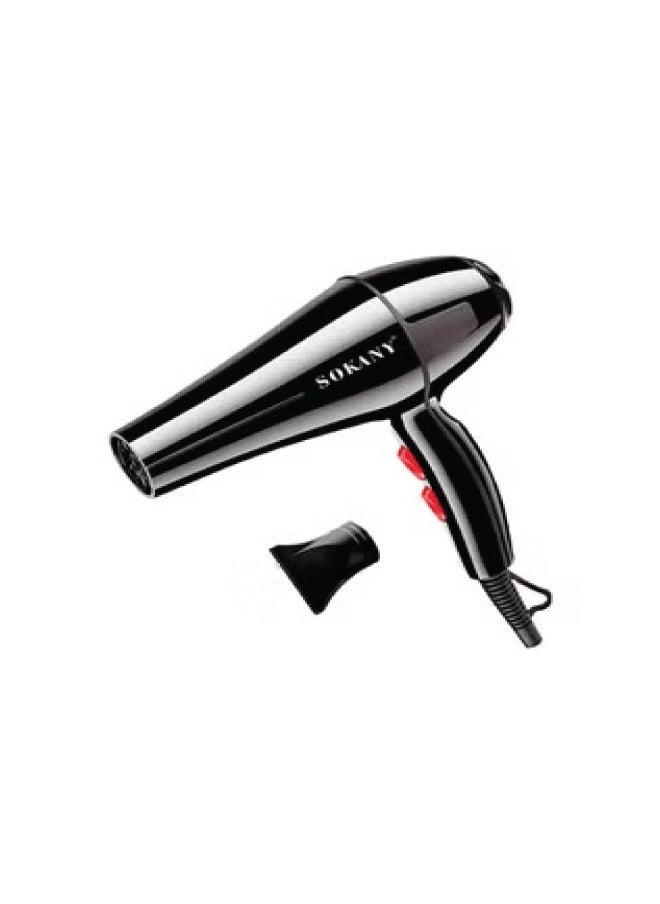 sokany - SK-2200 Professional Hair Dryer - 2200W Black - Image 1