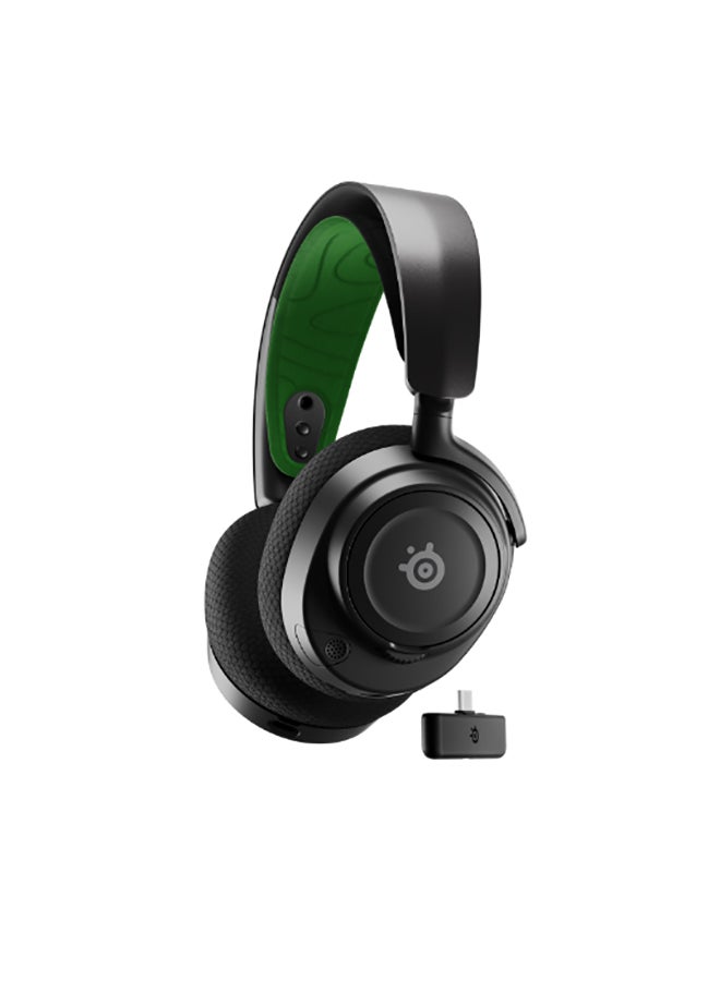 steelseries Arctis Nova 7X Wireless Multi System Gaming & Mobile Headset, Nova Acoustic System, 2.4GHz+Bluetooth, 38Hr Battery, ClearCast Gen2 Mic, For Xbox Series X|S, PC, PS5, Black | 61565 - Image 1