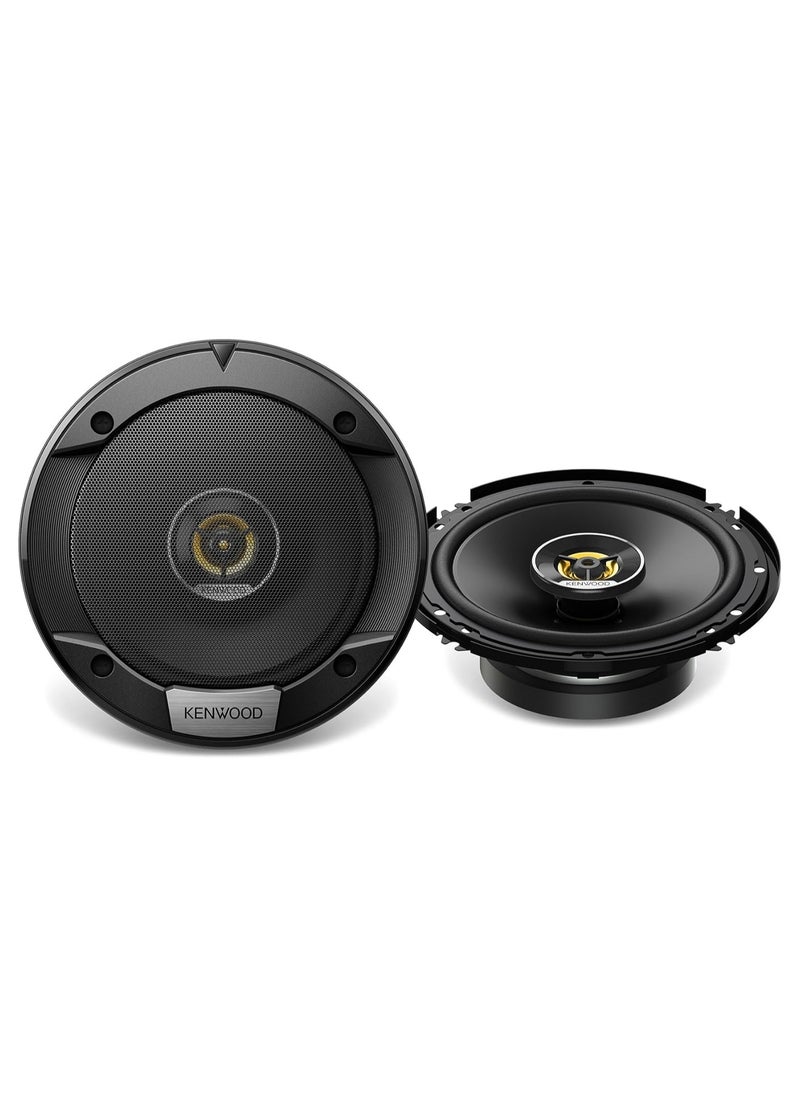 KENWOOD - Speaker Flush Mount Speaker Peak Power 330W 60W RMS 16cm 2way KFC-S1676EX - Image 1
