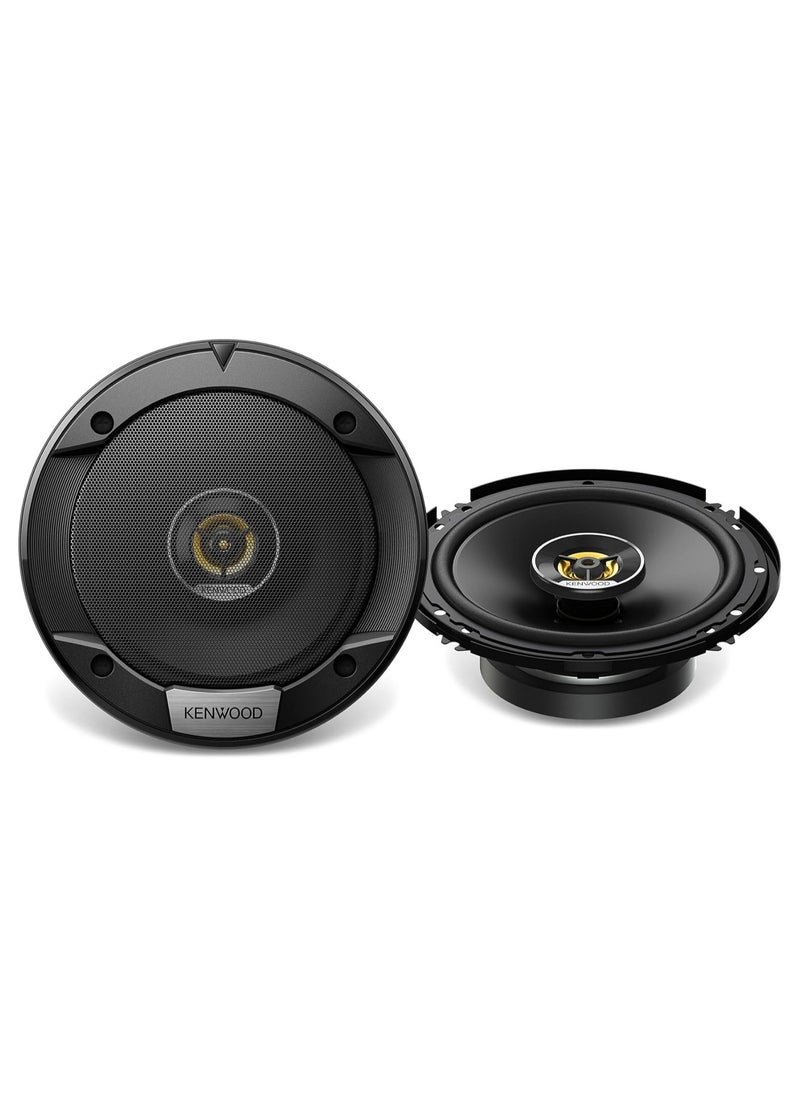 KENWOOD - Speaker Flush Mount Speaker Peak Power 330W 60W RMS 16cm 2way KFC-S1676EX - Image 1