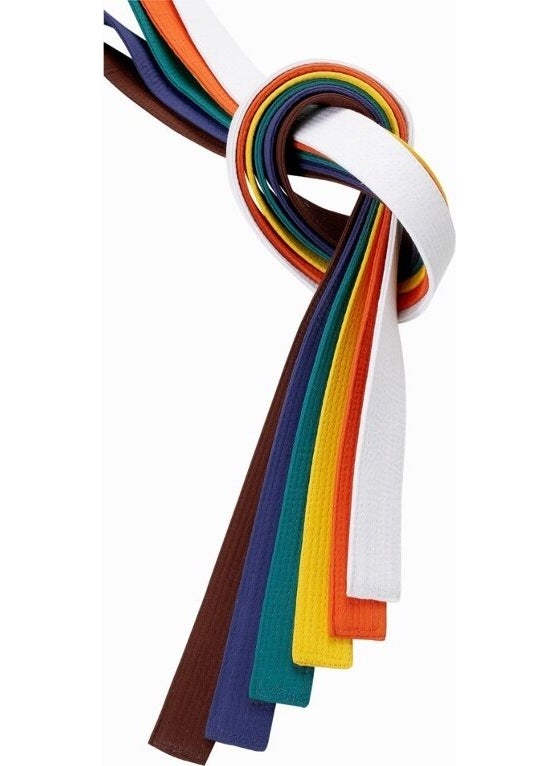 Dragon 11013 Taekwondo Long Belt Double Wrap 