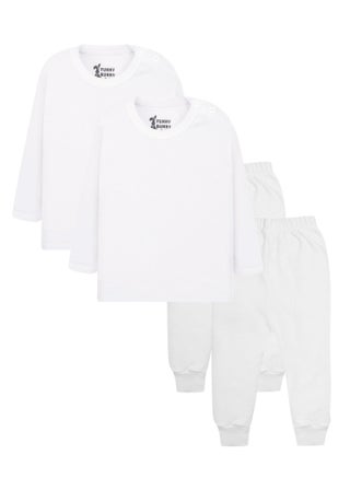 Pack of 2 Cotton Long Sleeve & Pants Underwear Set for Baby - pzsku/Z91BFFF743470EC6C0F90Z/45/1751705970/57868868-31bf-4b20-afb3-542fbccfed57