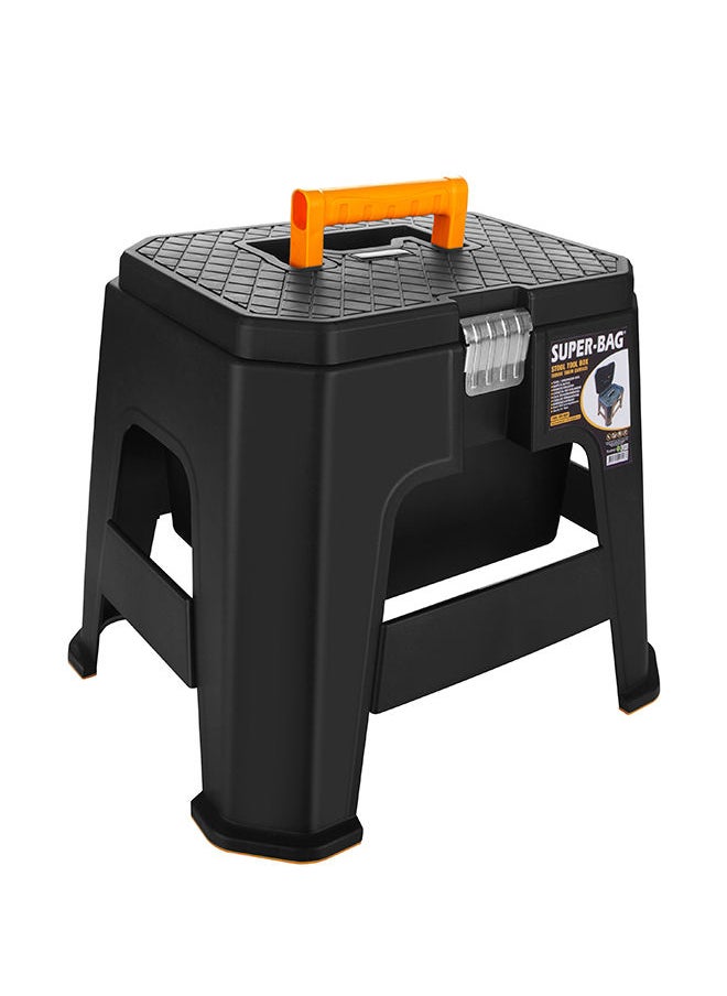SUPER BAG صندوق أدوات كهربائي سوبر باج منظم صندوق أدوات قياسي - Asr 5047 355X415X343H ملم صنع في تركيا باللون الأسود  - Image 1