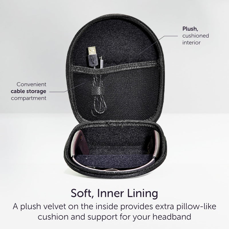 MUSE 2 Case The Brain Sensing Headband Official Storage and Travel Carrying Case - Compatible with Original MUSE Headband Biofeedback Devices and Neurofeedback Devices - Image 5