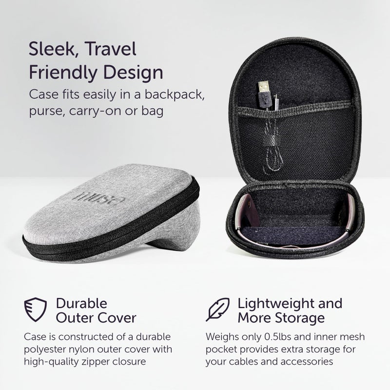 MUSE 2 Case The Brain Sensing Headband Official Storage and Travel Carrying Case - Compatible with Original MUSE Headband Biofeedback Devices and Neurofeedback Devices - Image 4