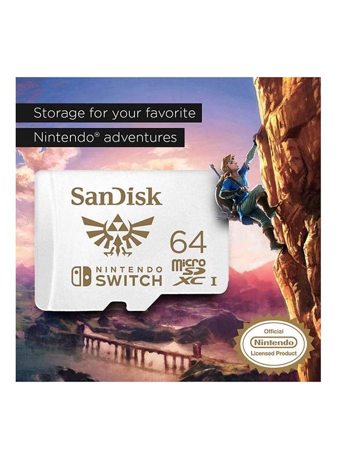 sandisk MicroSDXC UHS-I Memory Card For Nintendo Switch - Image 3