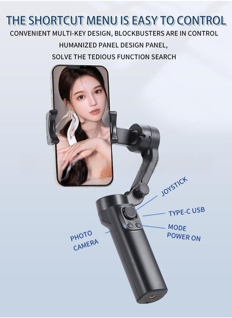 3-AXIS Phone Gimbal Stabilizer Smart Tracking  - Image 5
