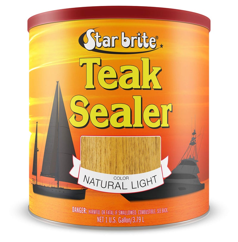 STAR BRITE Teak Sealer - No Drip, No Splash Formula - One-Coat, Durable Protection for All Fine Woods - Perfect for Outdoor Furniture & Marine Use - Natural Light 1 Gallon (087900) - Image 5