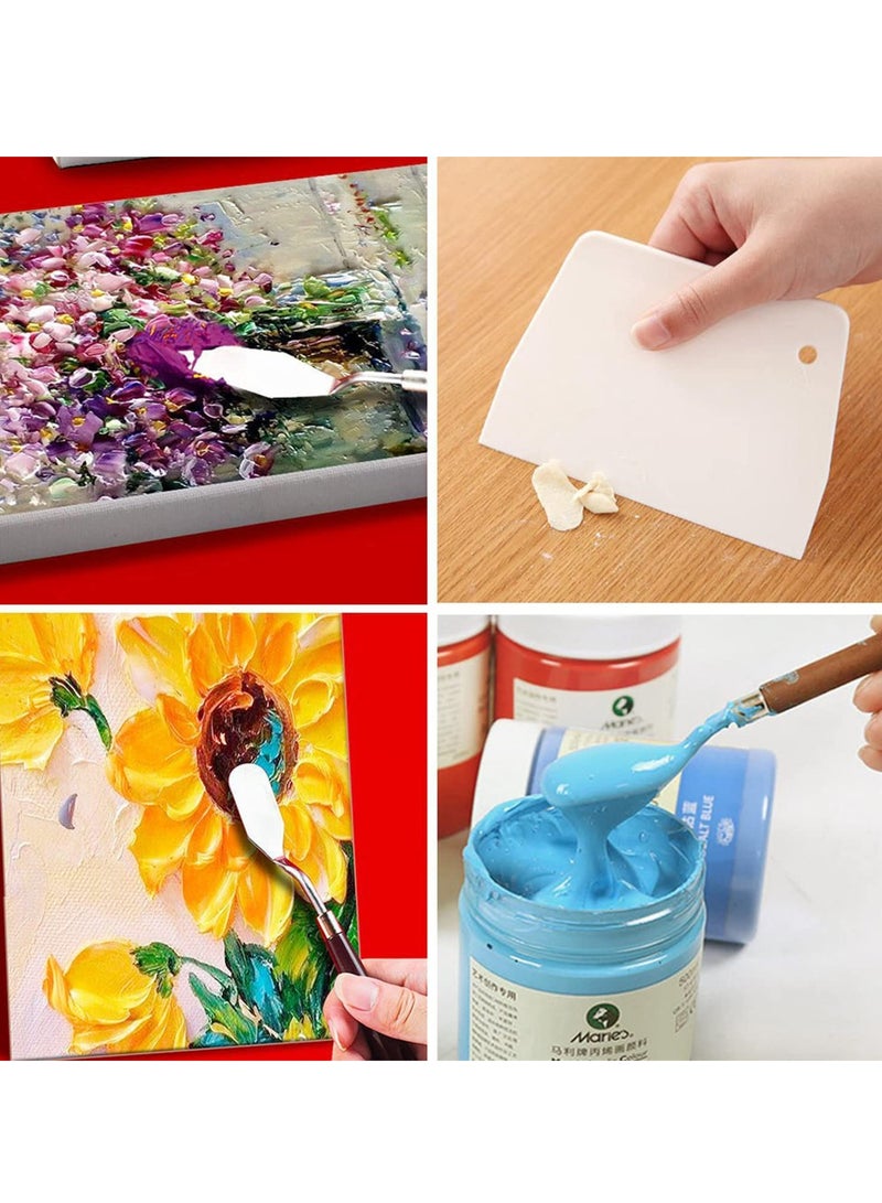 SYOSI 9PCS DIY Craft Vinyl w e e ding Tools, Stainless Steel Precision Vinyl w e e der Cutter Tool for Silhouette, HTV, Cameos, Lettering, Including Scissor Tweezers w e e ders Scraper Spatula Cricut Tools - Image 2