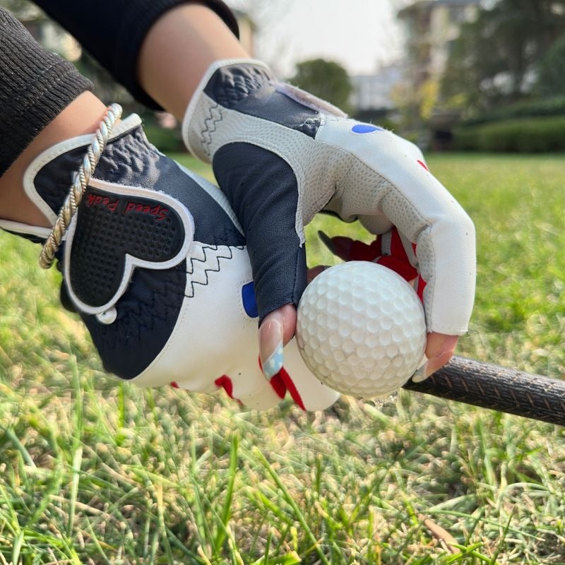Women's Summer Thin Golf Gloves - UV Protection, Breathable, Non-Slip, Wear-Resistant with  Velcro - Image 2