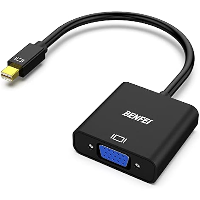 بن فاي Benfei Mini Displayport To Vga Adapter minidisplayport 1080 P