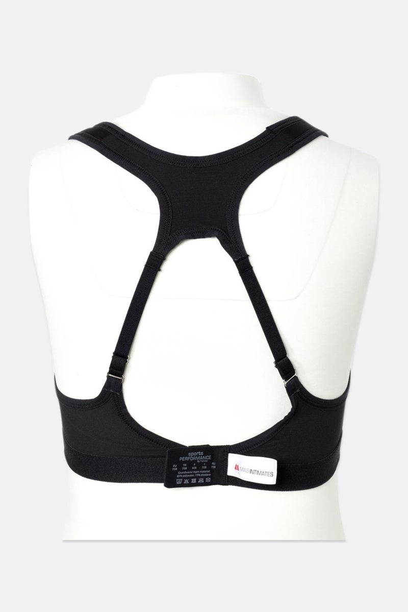 Tchibo Women Sportswear Fit Training Bra, Black - Image 3