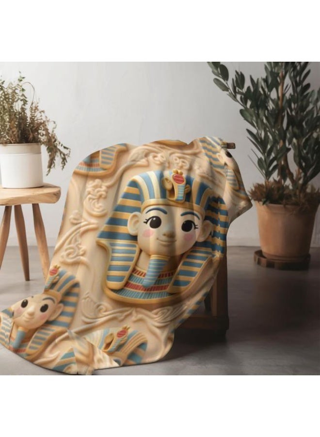 general Baby and children's cartoon flannel thin blanket (warm and comfortable, suitable for sleep, game use) 70cm*100cm - 46 - Image 1