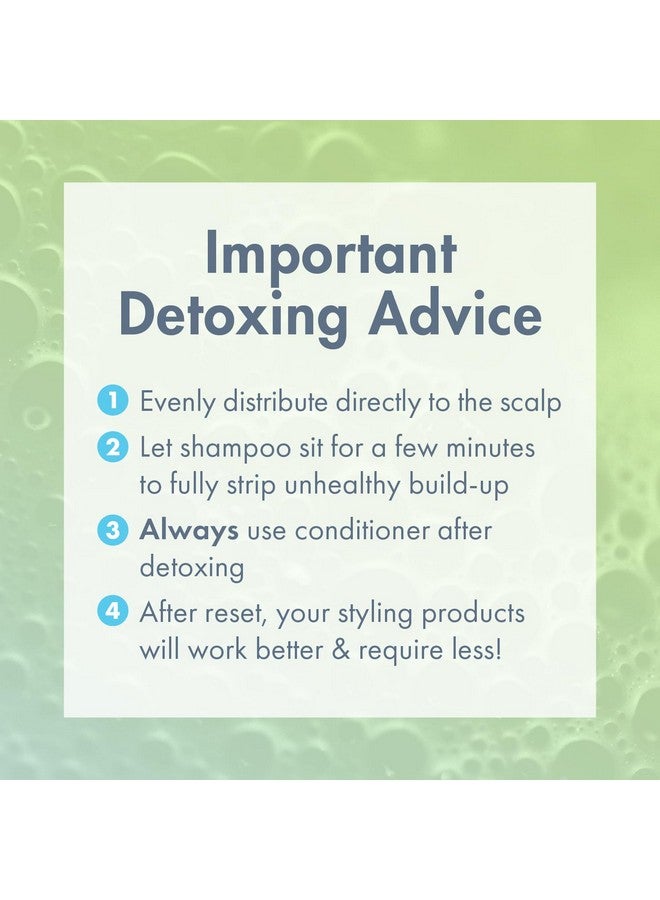 MopTop Detox Shampoo Hair Cleanser All Hair Types Clarifying Shampoo Cleanse For Oil Dirt & Hard Water Removes Buildup Citrus Medley 2Oz - Image 4