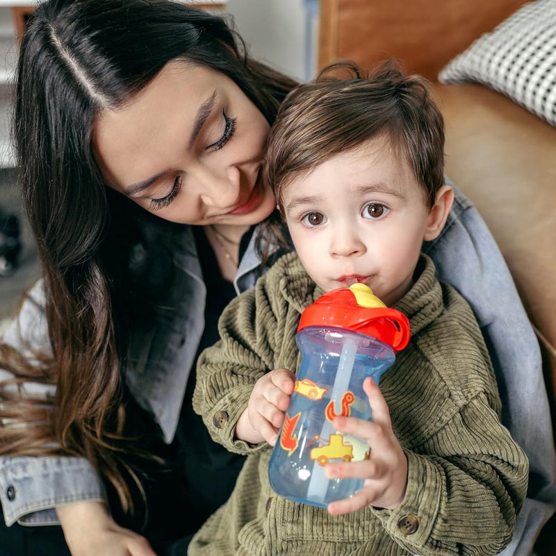 The First Years -Cars Flip Top Straw Cup 1Pk - Image 4