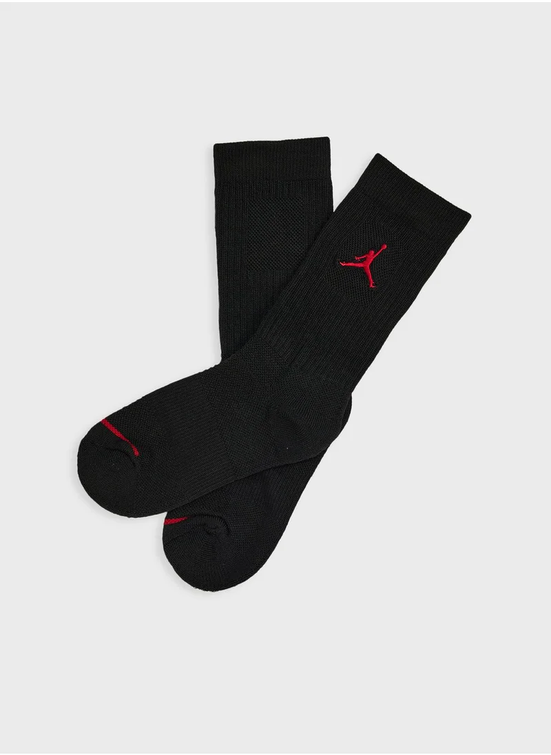 Jordan Kids 3 Pack Jordan Jumpman Cushion Crew Socks