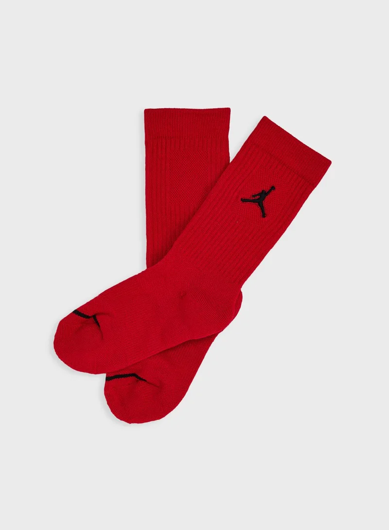 Jordan Kids 3 Pack Jordan Jumpman Cushion Crew Socks