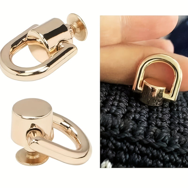 8 قطع من ملحقات الأذن - أكياس مسامير - أقراط معلقة - صناعة المحافظ DIY - Image 3