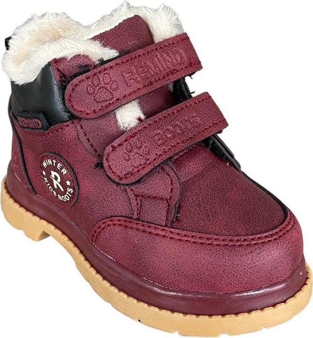 Liger Winter Inside Baby Boots (22-25) Claret Red  - Image 2