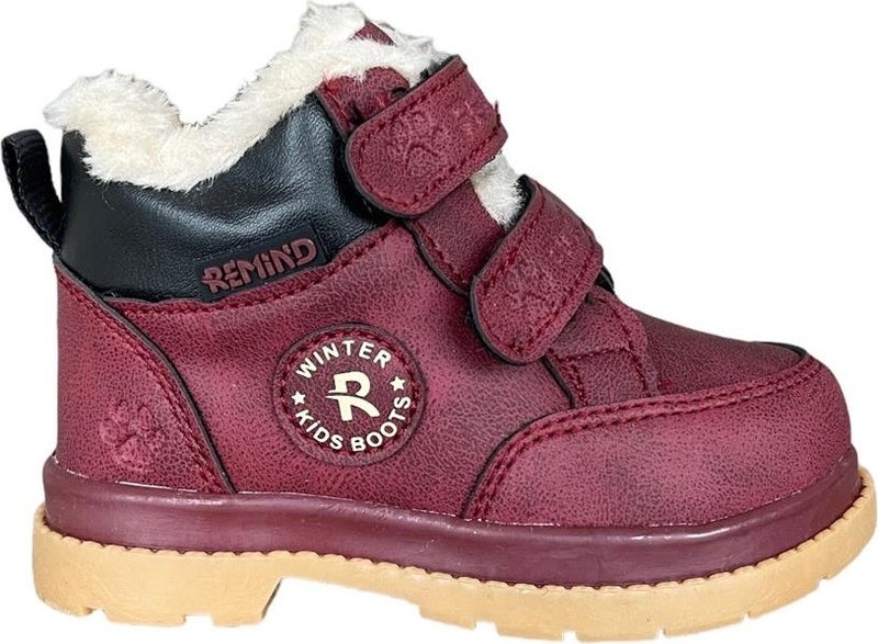 Liger Winter Inside Baby Boots (22-25) Claret Red  - Image 1