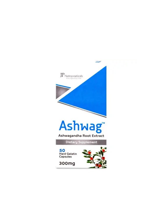 JP Neutraceuticals Ashwag 300 Mg 50 Cap 