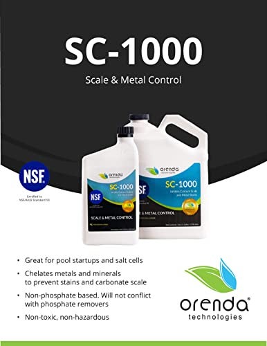 Orenda Technologies Orenda SC-1000-QT Scale Control & Metal Chelant 1-QT. - Image 4