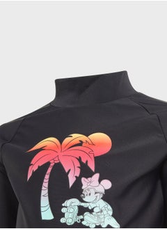 Adidas Disney Minnie On Roller Rashguard Swimshirt  - Image 3
