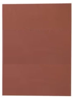 Terabyte 25-Piece Foam Boards 70x100cm Size Brown 5mm Thickness 