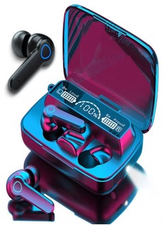 TWS M19 Bluetooth Earphone – Wireless Headphones with Mic & LED Display