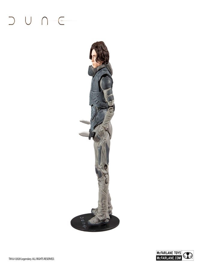 McFarlane Toys Dune Paul Atreides 7-inch Action Figure with Build-A Glossu ‘Beast’ Rabban Figure Parts, Multicolor - Image 4