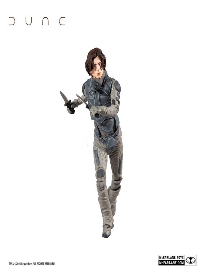 McFarlane Toys Dune Paul Atreides 7-inch Action Figure with Build-A Glossu ‘Beast’ Rabban Figure Parts, Multicolor - Image 3