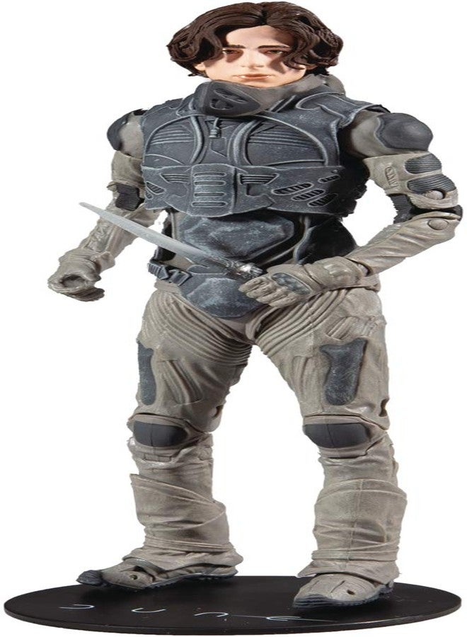McFarlane Toys Dune Paul Atreides 7-inch Action Figure with Build-A Glossu ‘Beast’ Rabban Figure Parts, Multicolor - Image 1