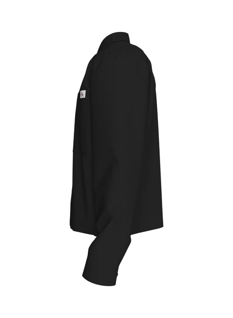 Calvin Klein Jeans Relaxed Cotton Twill Overshirt