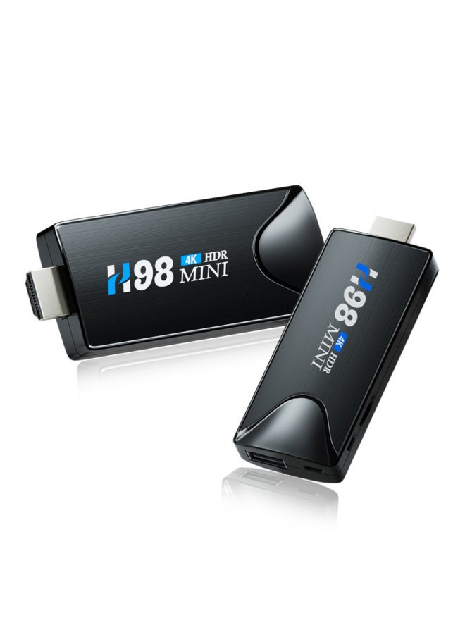 Generic Source TV Set-top Box Bluetooth Android Smart Wireless Network Playback TV Box TVbox Set-top Box-Color:H98mini Australian Tv Tv Box Box  - Image 1