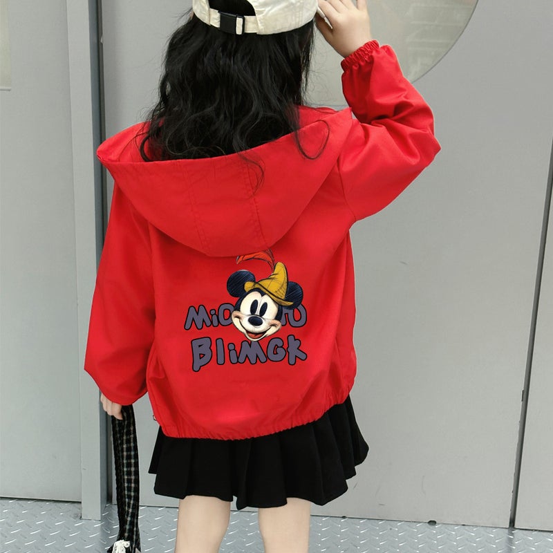 New Mickey Mouse Cartoon Coat Starter Fashion Cardigan Jacket For Children - Image 4