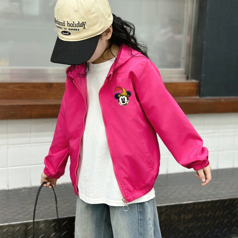 New Mickey Mouse Cartoon Coat Starter Fashion Cardigan Jacket For Children - Image 5