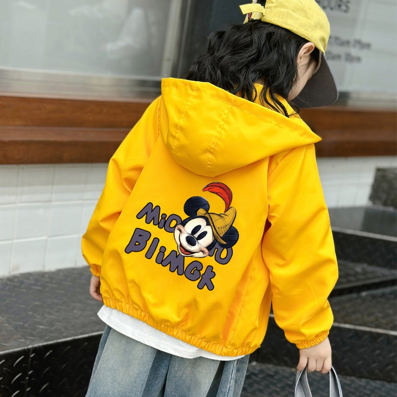 New Mickey Mouse Cartoon Coat Starter Fashion Cardigan Jacket For Children - Image 1