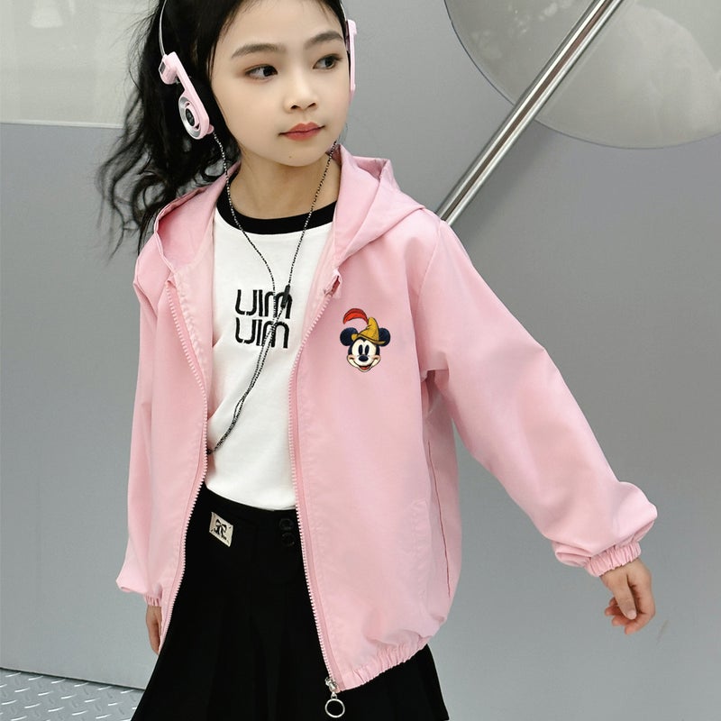 New Mickey Mouse Cartoon Coat Starter Fashion Cardigan Jacket For Children - Image 2