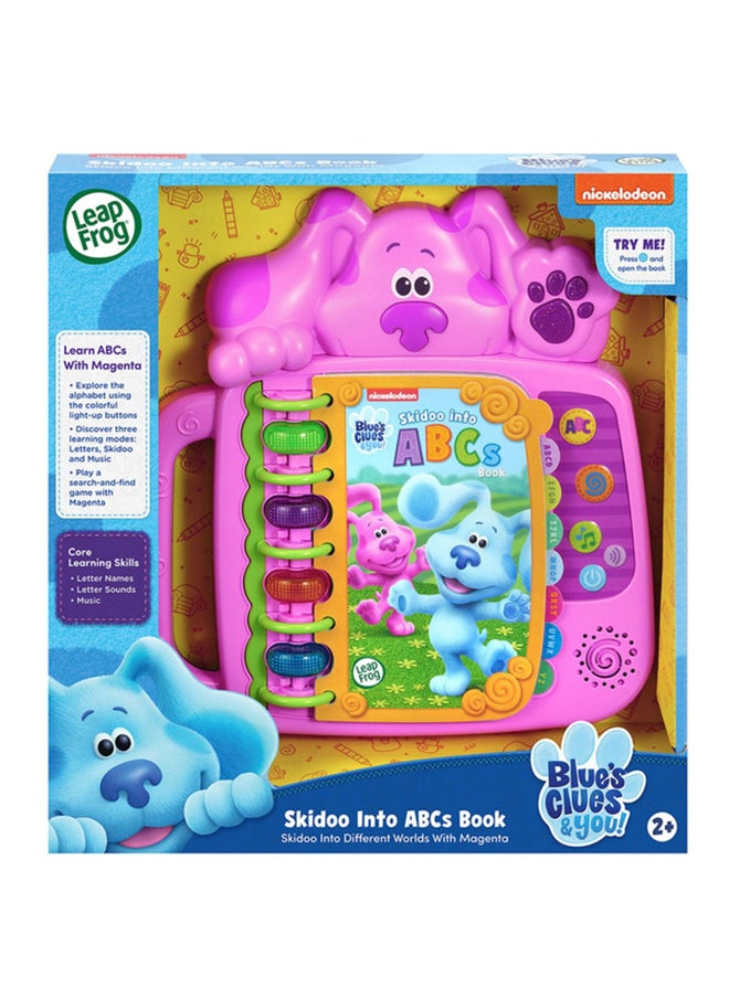 LeapFrog Blue's Clues & You! Skidoo Into ABCs Book, Educational Toy for Kids 24M+, 14 Colorful Pages  - Image 3