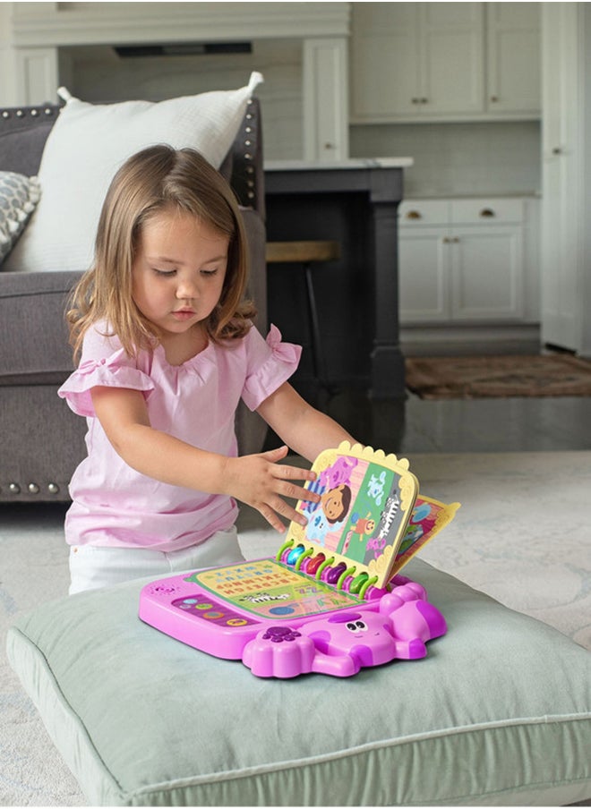 LeapFrog Blue's Clues & You! Skidoo Into ABCs Book, Educational Toy for Kids 24M+, 14 Colorful Pages  - Image 4