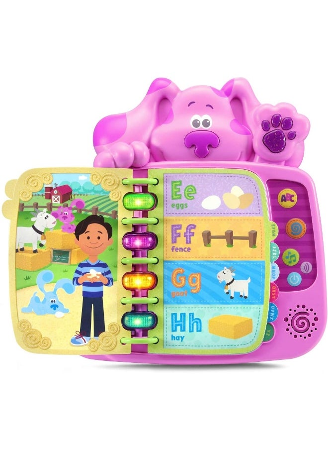 LeapFrog Blue'S Clues And You! Skidoo Into Abcs Book (Magenta) – Fun Alphabet Learning Book With Magenta, Packed With Songs, Sounds, And Early Literacy Play For Curious Preschoolers.  - Image 2