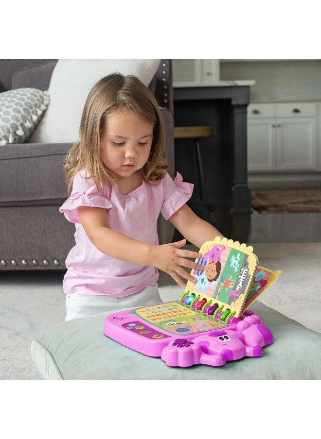 LeapFrog Blue'S Clues And You! Skidoo Into Abcs Book (Magenta) – Fun Alphabet Learning Book With Magenta, Packed With Songs, Sounds, And Early Literacy Play For Curious Preschoolers.  - Image 4