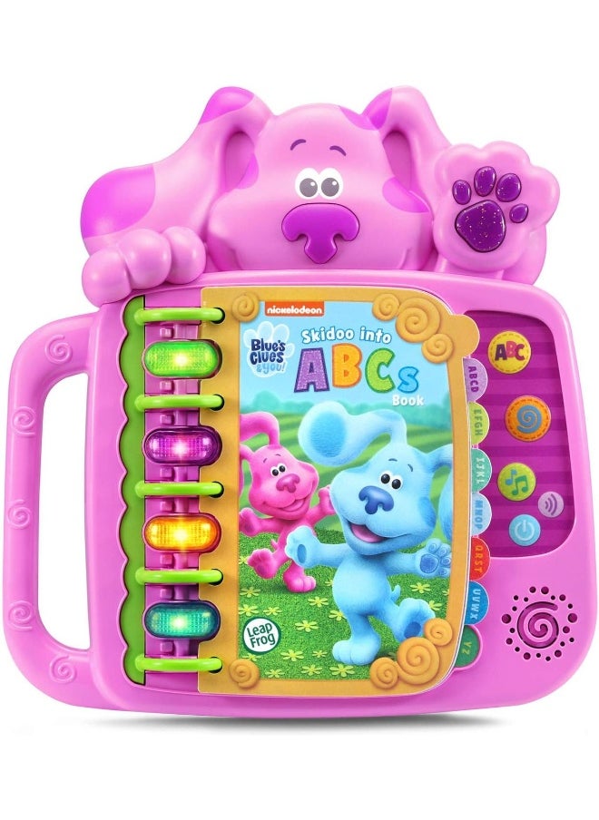 LeapFrog Blue'S Clues And You! Skidoo Into Abcs Book (Magenta) – Fun Alphabet Learning Book With Magenta, Packed With Songs, Sounds, And Early Literacy Play For Curious Preschoolers.  - Image 1