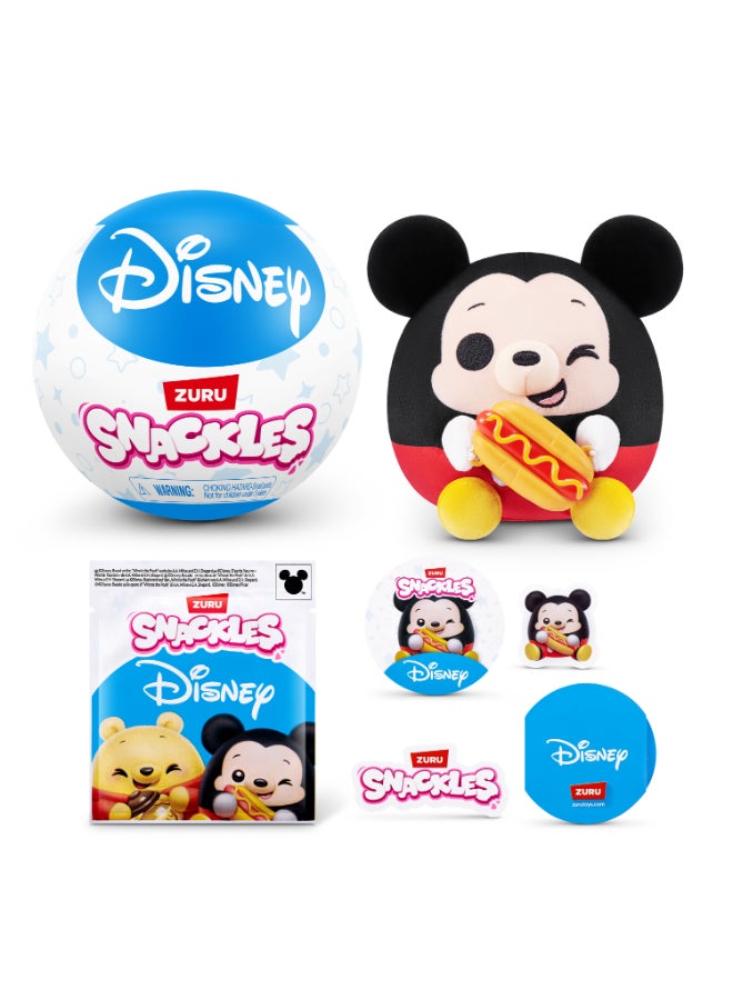 Snackles Disney 5-inch Plush by ZURU - Image 1