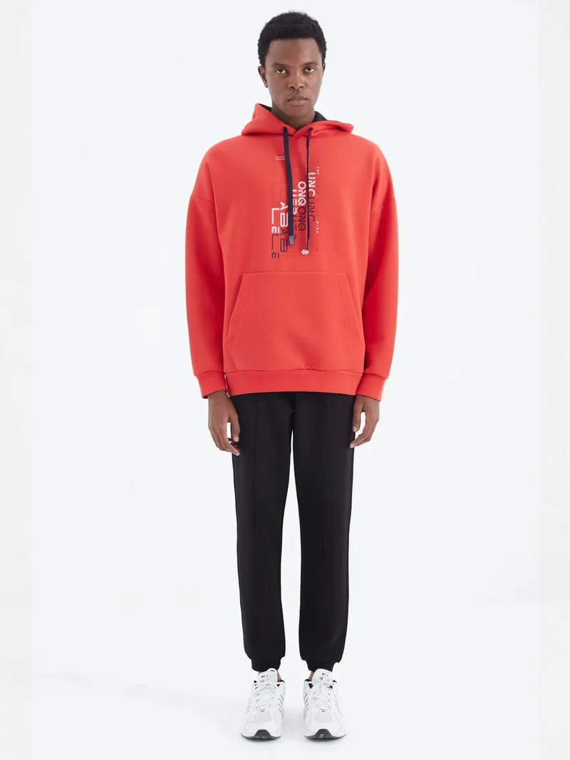 TOMMYLIFE TOMMY Men's Regular-Fit 3-Thread Fleece Sweatpants