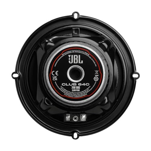 JBL Club 64C - 6-1/2" (160mm) Two-Way Component Speaker System, 70W RMS, 210W Peak, Sensitivity (@ 2.83V): 92dB, Frequency Response: 55Hz – 20kHz, Nominal Impedance: 3.0 ohms - Image 5