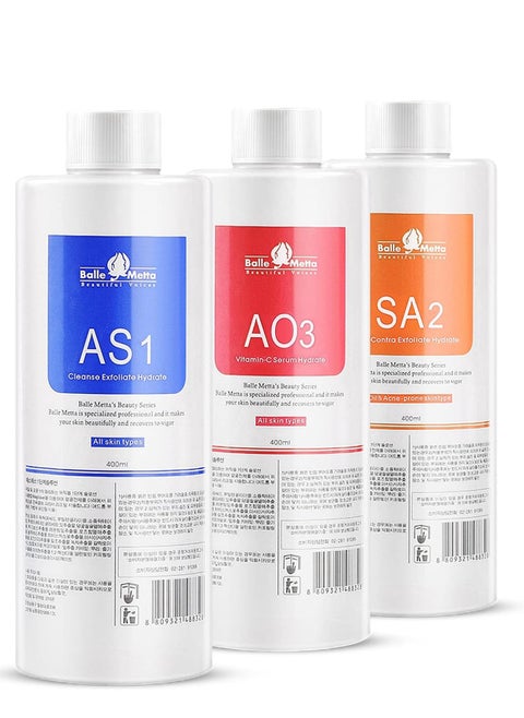 Hydra ACNE Solution for Facial AS1 SA2 AO3 for Facial Skin Care 400ml